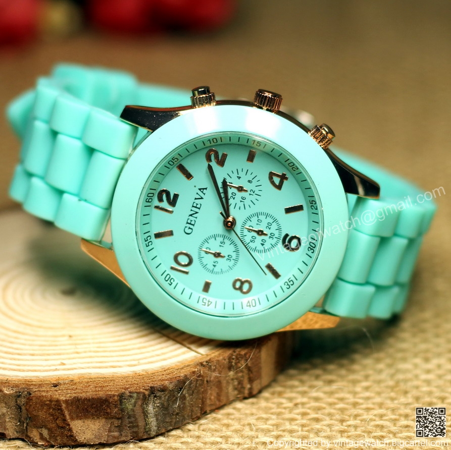 Women Watches Silicone Unisex Jelly Sports Wrist Watch on  